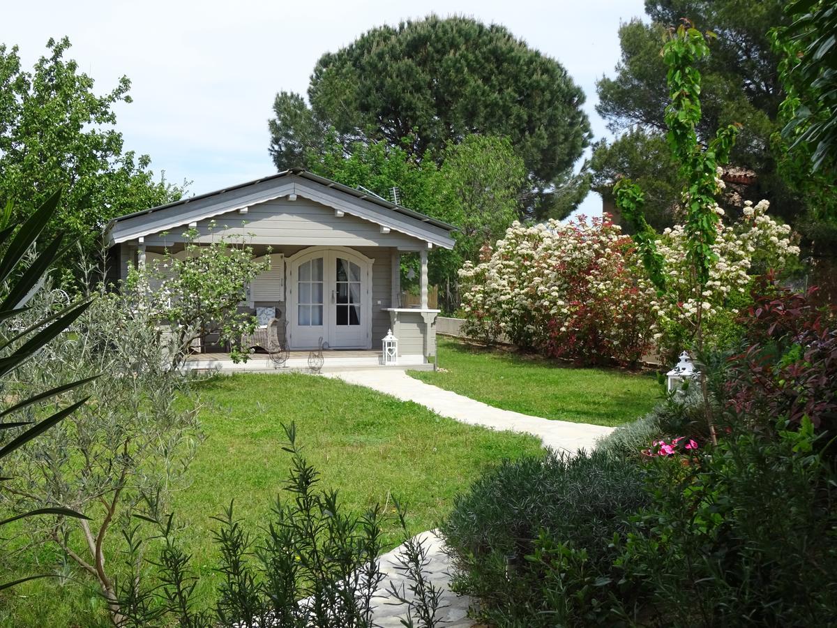 Chalet De Charme Aniane Ngoại thất bức ảnh